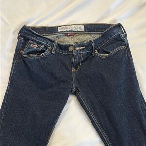 Hollister Women's Dark Blue Skinny Jeans